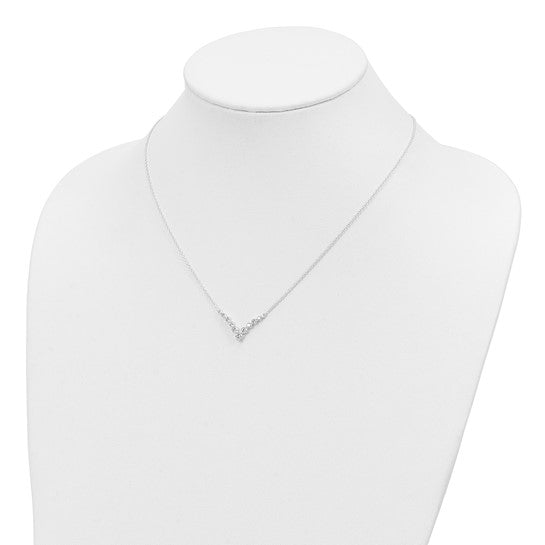 Starlight Sterling Silver Station Necklace