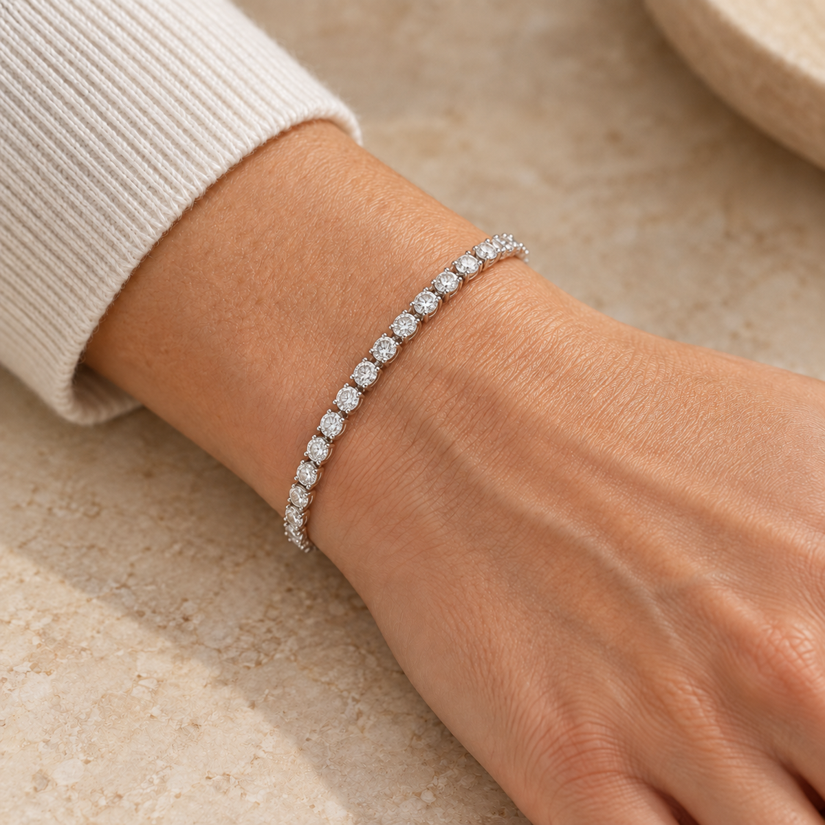 Encore Lab-Grown Diamond Tennis Bracelet
