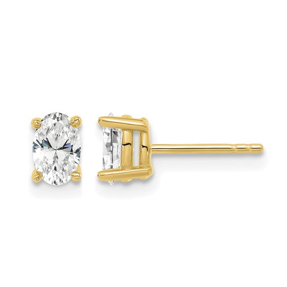Marlowe Oval Lab-Grown Diamond Studs