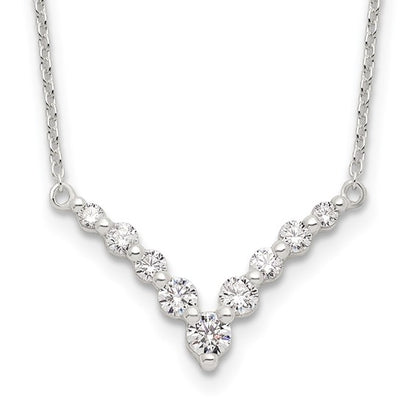 Starlight Sterling Silver Station Necklace